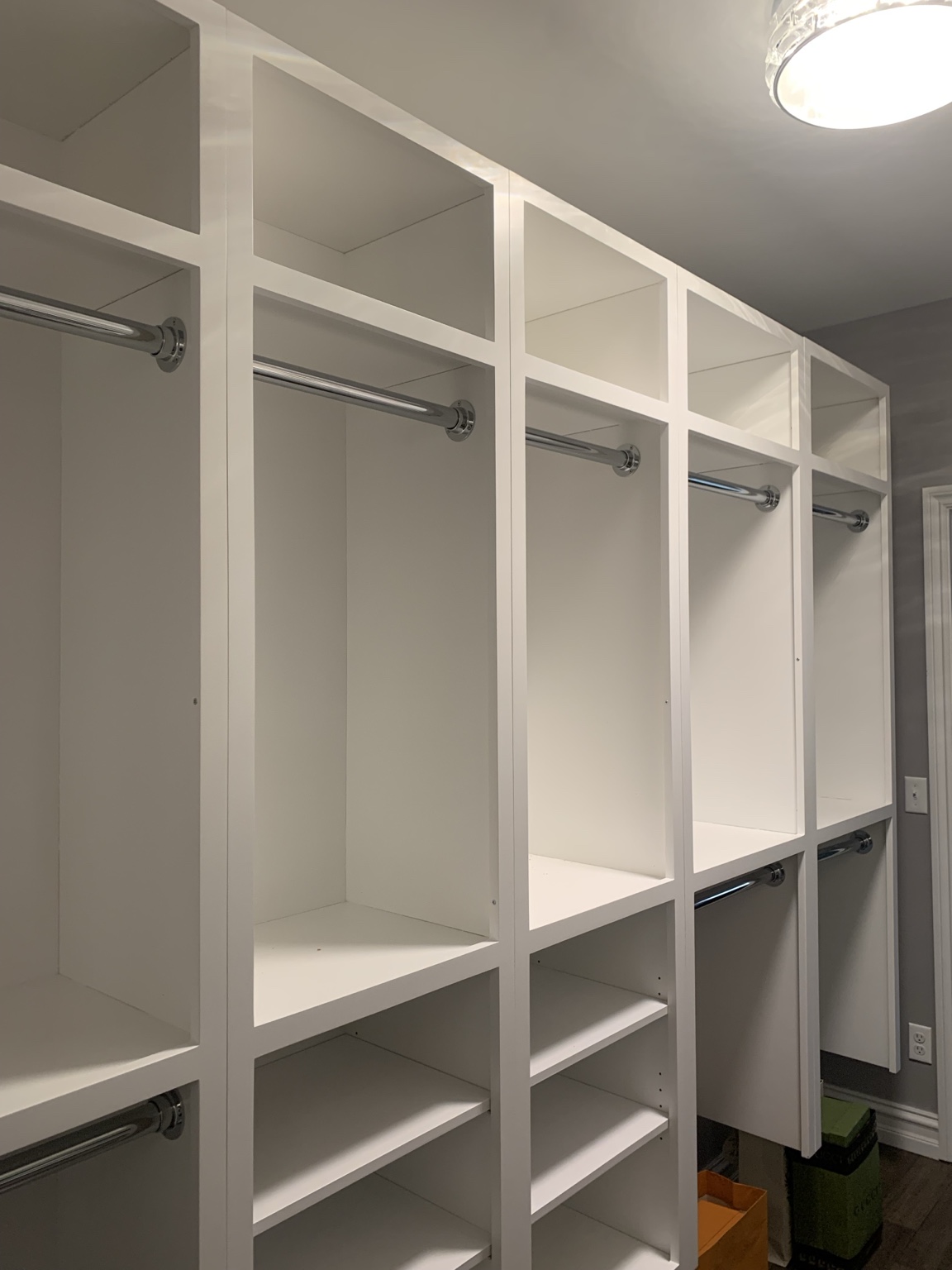Albers Family Cabinets custom closets project in Michigan